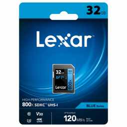 Lexar 800x SDHC UHS-I 32GB 120 MBs | Memory Card
