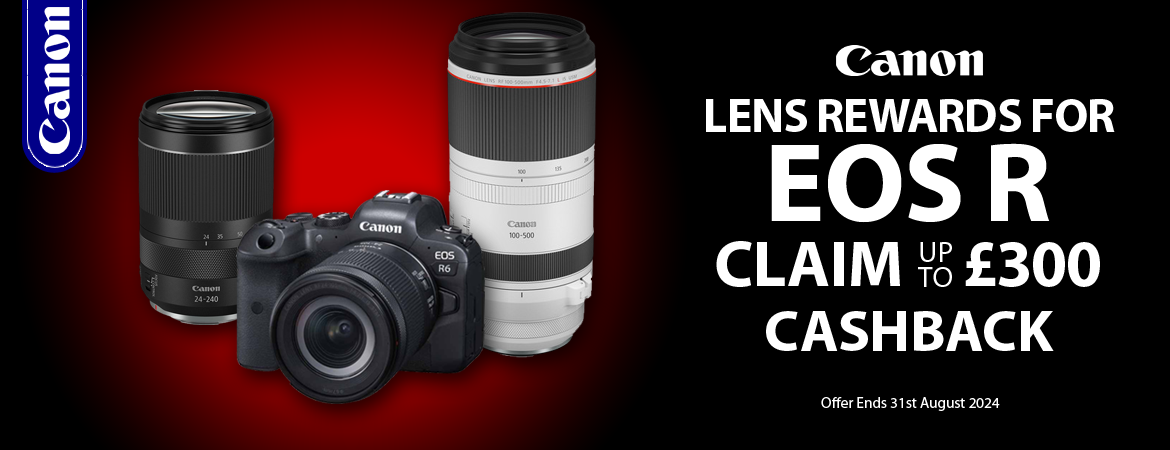 Canon EOS R Lens Rewards Banner