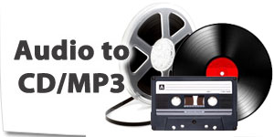 Audio to CD/MP3