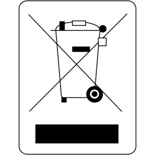 WEEE Wheelie Bin Symbol