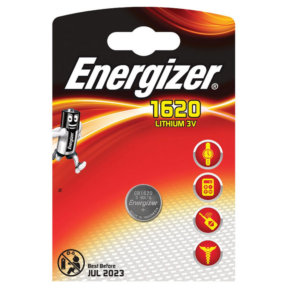 Energizer CR1620 3v Lithium Battery - Pantiles Cameras | Digital ...