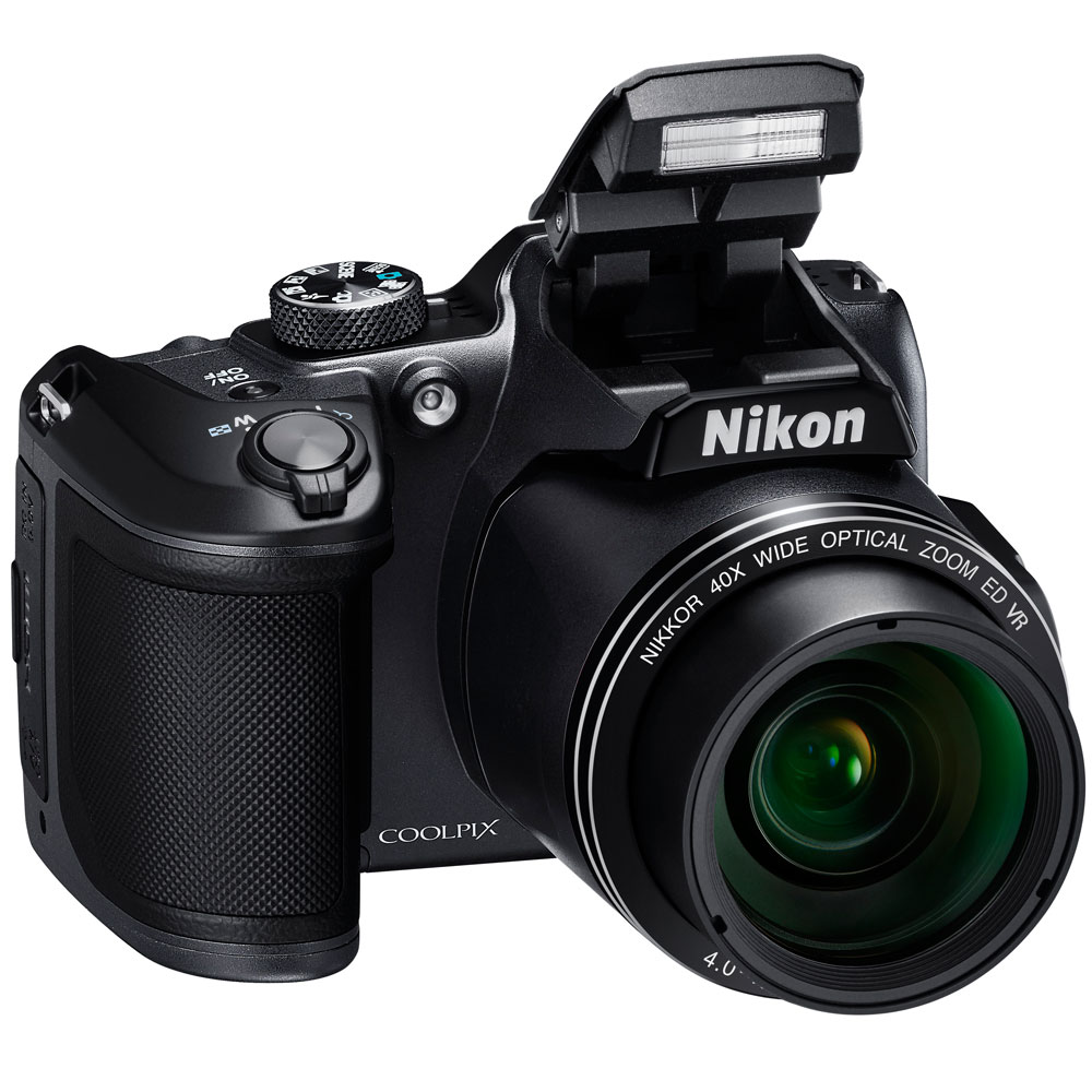 Nikon COOLPIX B500 40x Zoom Bridge Camera (Black) Pantiles Cameras Digital Cameras