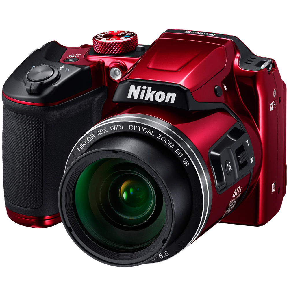 Nikon COOLPIX B500 40x Zoom Bridge Camera (Plum) - Pantiles Cameras
