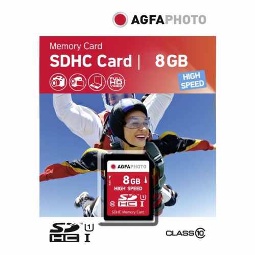 AGFA 8GB SDHC UHS-1 Class 10 - Memory Card
