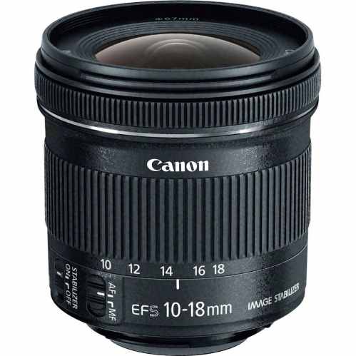 Canon EF-S 10-18mm f/4.5-5.6 IS STM Wide Lens