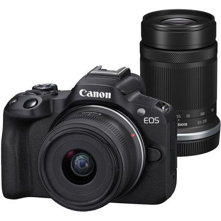 Canon EOS R50 +18-45mm IS +55-210mm IS | Mirrorless