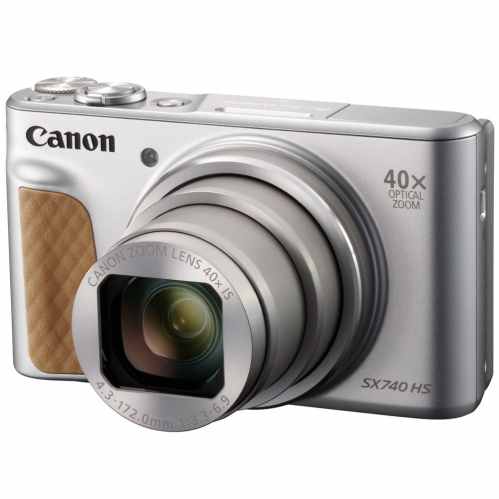Canon PowerShot SX740 HS 40x Zoom Compact (Silver)