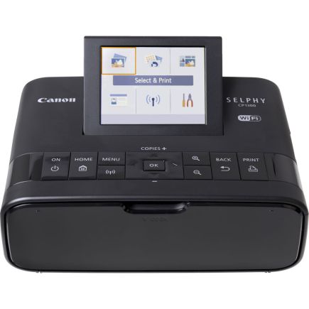 Canon Selphy CP1300 Compact Photo Printer - Black