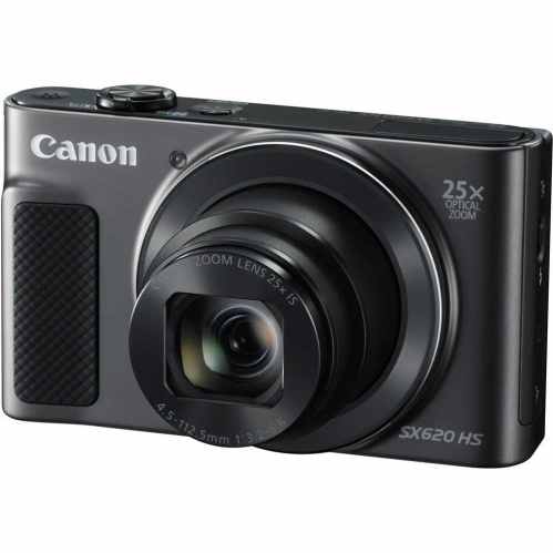 Canon PowerShot SX620 HS 25x Zoom Digital Camera (Black)