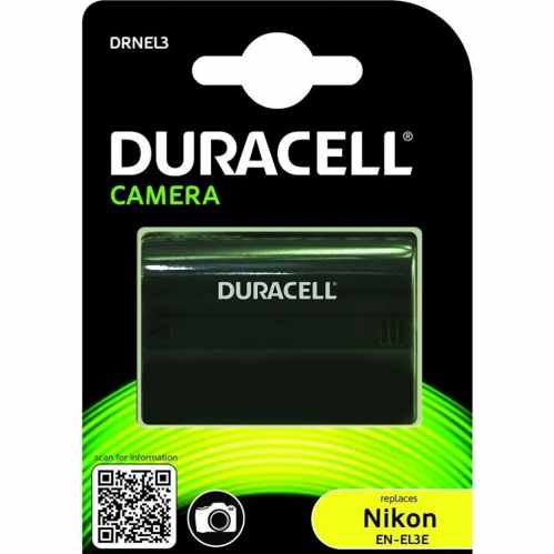 Duracell Nikon EN-EL3E Battery - D700/D300/D200/D100/D90/D80/D70/D70s/D50/WT-4