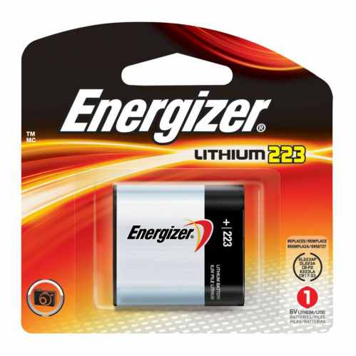 Energizer 223 6v Lithium Battery
