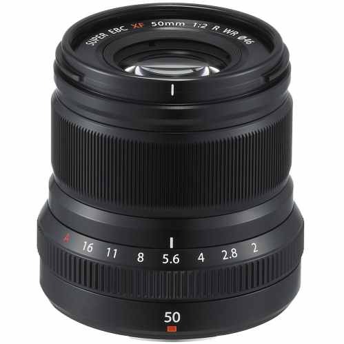 Fujifilm Fujinon XF 50mm f2 R WR Prime Lens (Black)