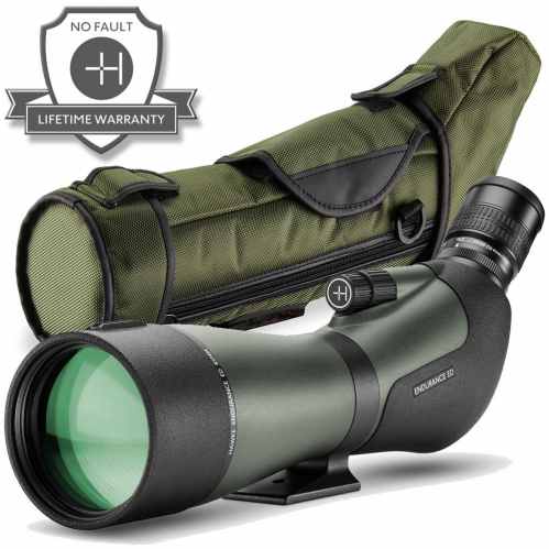 Hawke Endurance ED 25-75x85mm | Angled Spotting Scope