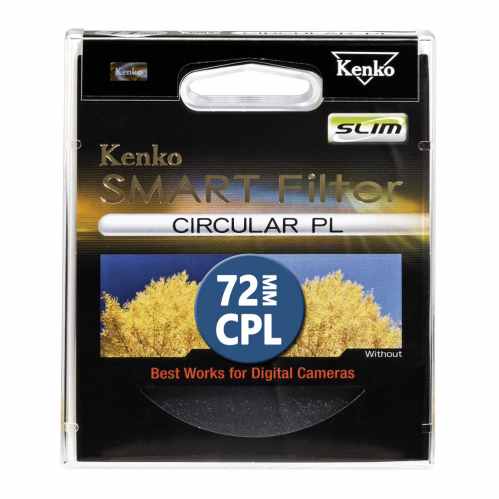Kenko 72mm Smart Filter Circular Polarizing SLIM