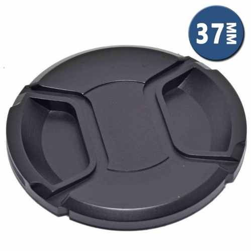 Lens Cap with Centre Grip and retaining cord | 37mm