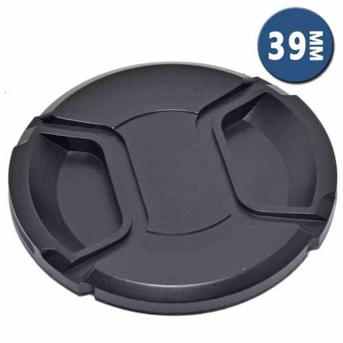 Lens Cap with Centre Grip and retaining cord | 39mm