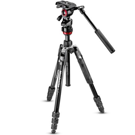 Manfrotto Befree live Aluminium tripod twist, video head