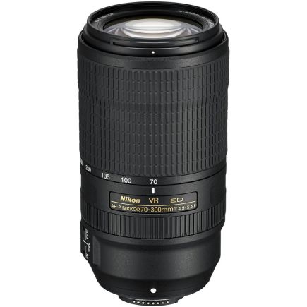 Nikon AF-P NIKKOR 70-300mm f/4.5-5.6E ED VR Telephoto Lens