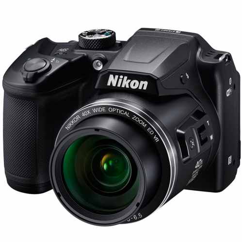 Nikon COOLPIX B500 40x Zoom Bridge Camera (Black)