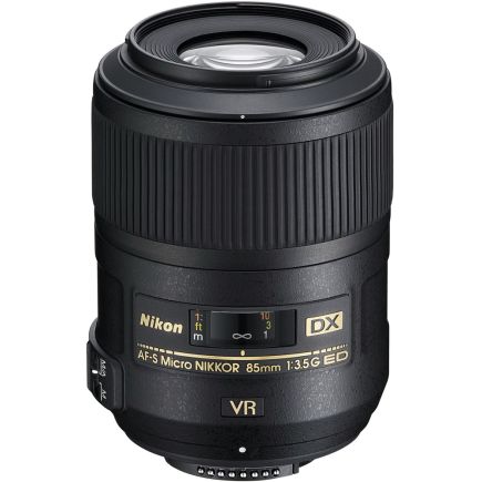 Nikon AF-S DX Micro NIKKOR 85mm f/3.5G ED VR Macro Lens