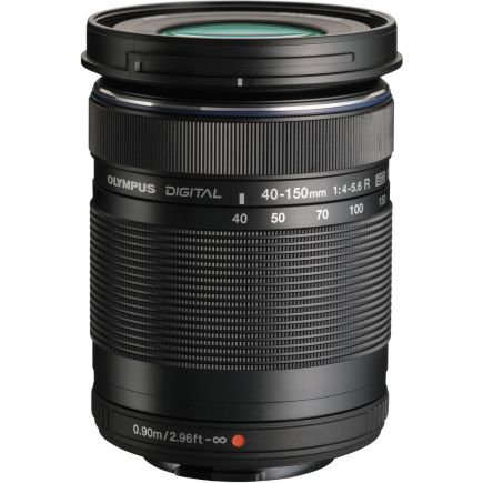 Olympus M.ZUIKO Digital ED 40-150mm f/4-5.6 R (black) Telephoto Zoom Lens