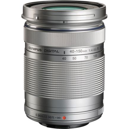Olympus M.ZUIKO Digital ED 40-150mm f/4-5.6 R (silver) Telephoto Zoom Lens