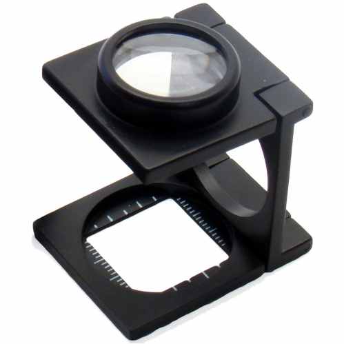 Opticron Folding Linen Tester - 6x Magnification & Doublet 25mm (1