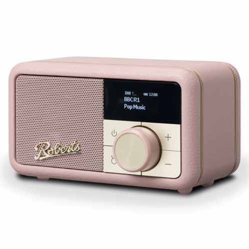 Roberts Radio Revival Petite DAB Radio | Dusky Pink