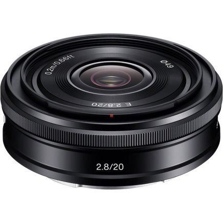 Sony E 20mm F2.8 Pancake E-Mount Lens