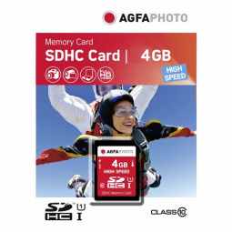 AGFA 4GB SDHC UHS-1 Class 10 - Memory Card