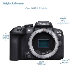 Canon EOS R10 Body | Mirrorless Camera