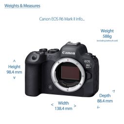 Canon EOS R6 MKII | Full Frame Mirrorless Camera + RF 24-105mm IS STM