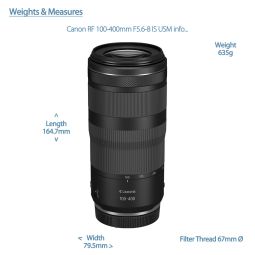 Canon RF 100-400mm F5.6-8 IS USM | Telephoto Zoom