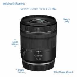 Canon RF 15-30mm f4.5-6.3 IS STM | Wide Lens