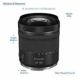 Canon RF 24-105mm F4-7.1 IS STM | Wide Zoom Lens
