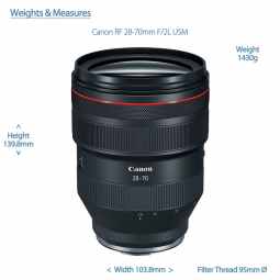 Canon RF 28-70mm f/2 L USM - Ultra Fast Zoom Lens