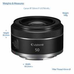 Canon RF 50mm f/1.8 STM | Prime Lens