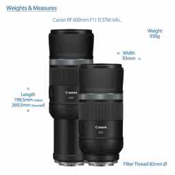 Canon RF 600mm F11 IS STM | Super Telephoto Lens