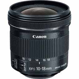 Canon EF-S 10-18mm f/4.5-5.6 IS STM Wide Lens