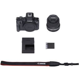 Canon EOS R50 + RF-S 18-45mm IS | Mirrorless Camera