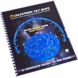 Celestron Glow-in-the-dark Sky Maps & Planisphere