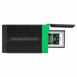 Delkin Devices USB 3.2 CFexpress Type-B Memory Card Reader | DDREADER-54