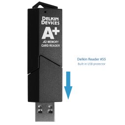 Delkin Devices USB 3.1 Card Reader | SD & microSD A2