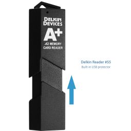 Delkin Devices USB 3.1 Card Reader | SD & microSD A2