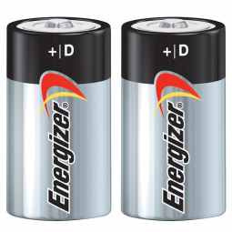 Energizer Max PowerSeal Batteries - D Cell (2pk)