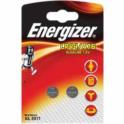 Energizer LR44/A76 1.5v Alkaline Battery (Twin Pack)