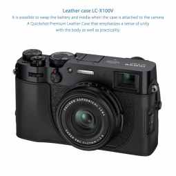 Fujifilm X100V & VI Leather case | LC-X100V | Black