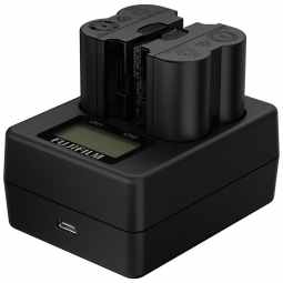 Fujifilm BC-W235 Dual Charger | fits  NP-W235 Batteries