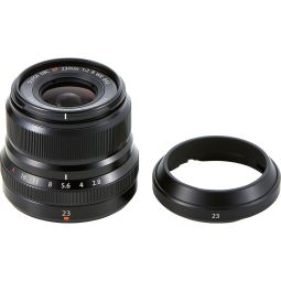 Fujifilm Fujinon XF 23mm f2 R WR Prime Lens (Black)