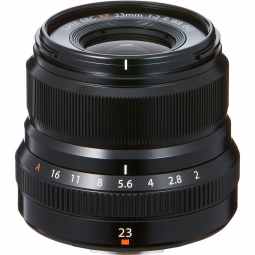 Fujifilm Fujinon XF 23mm f2 R WR Prime Lens (Black)